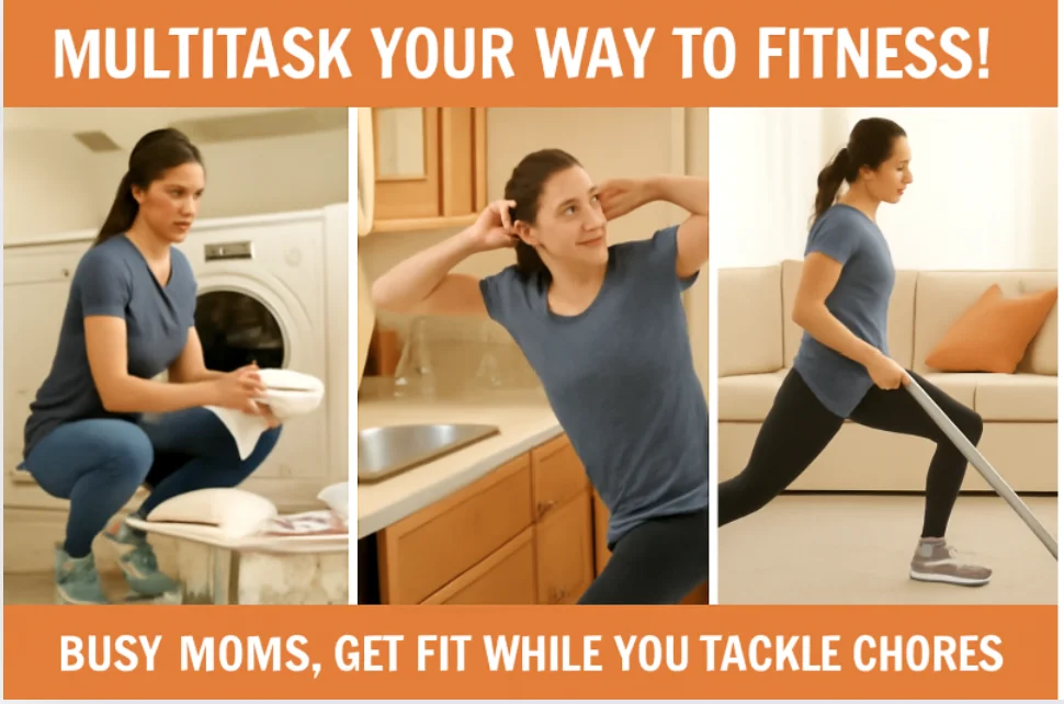 Busy Moms, Get Fit While You Tackle Chores!