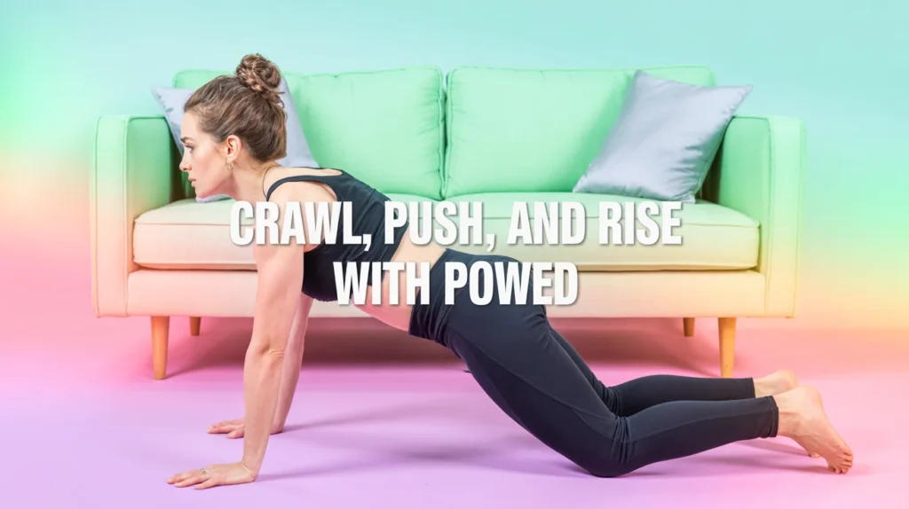 'Crawl, push, and rise with power