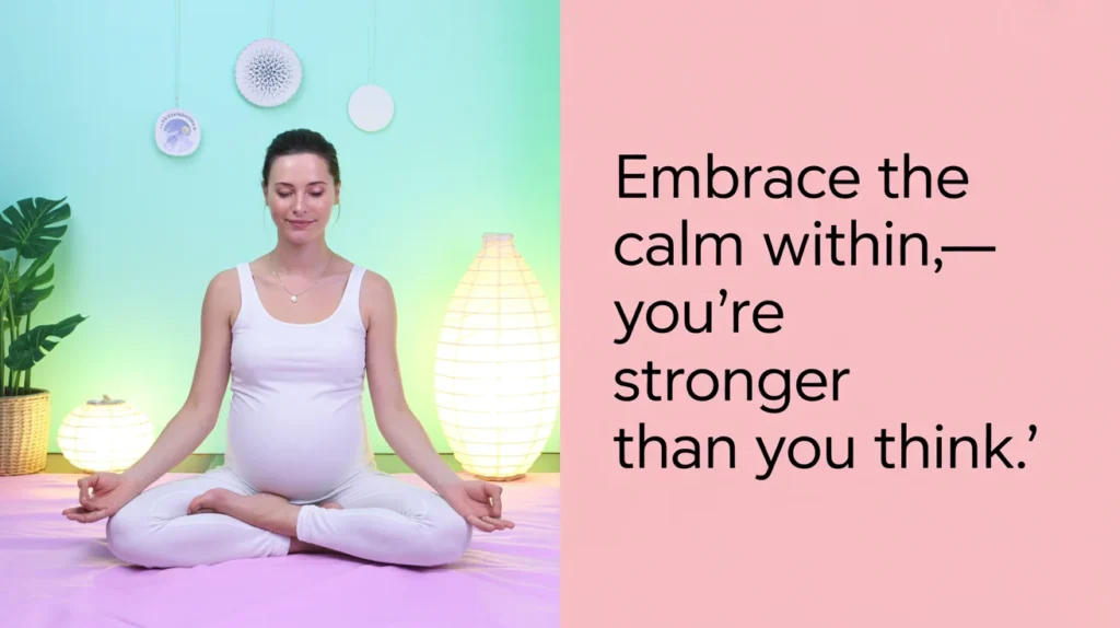 Embrace the calm within—you’re stronger than you think.