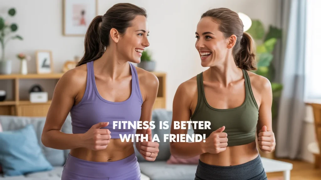 Fitness is better with a friend!