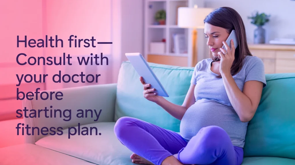 Health first—consult with your doctor before starting any fitness plan.