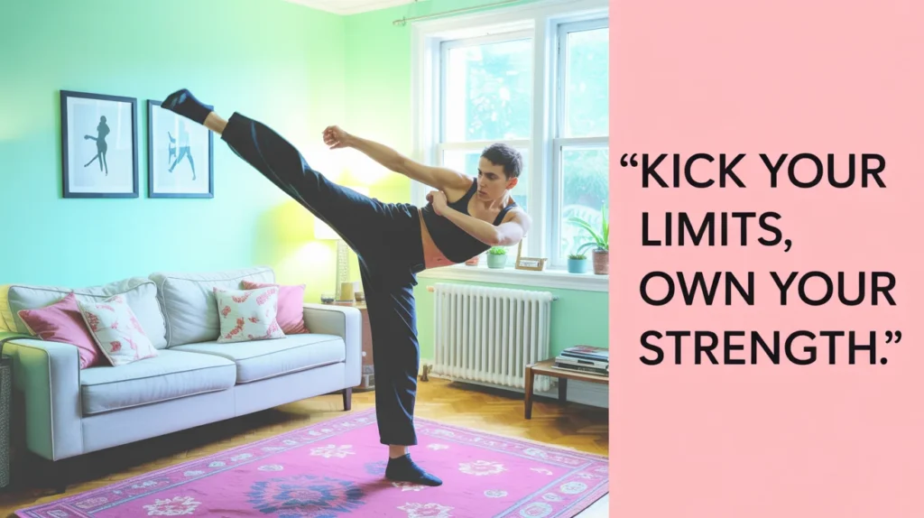 Kick your limits, own your strength.