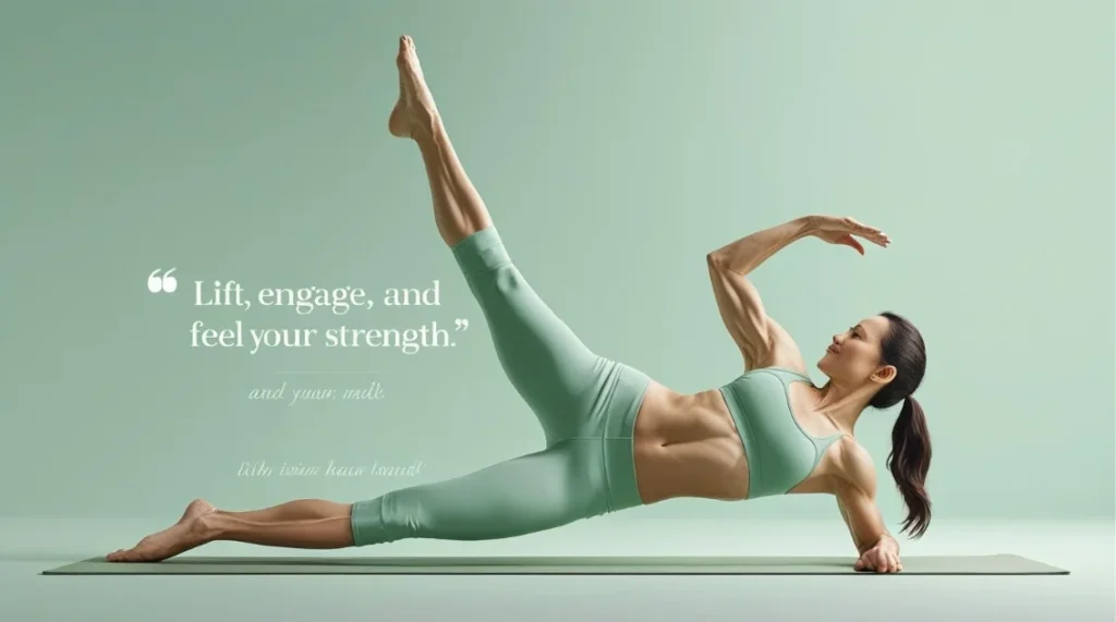 Lift, engage, and feel your strength