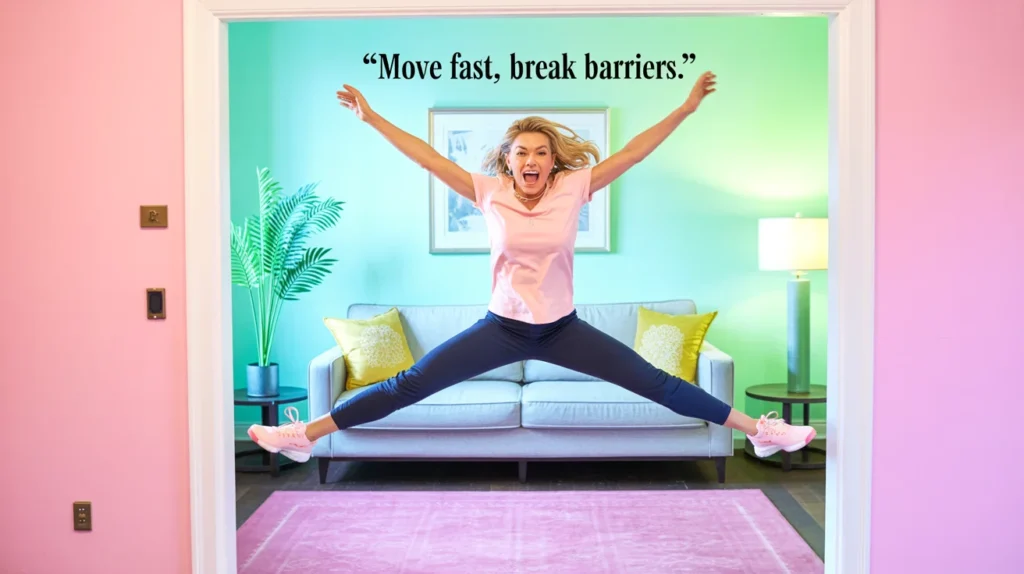 Move fast, break barriers