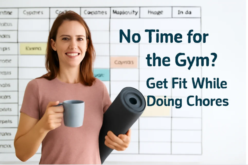 "No Time for the Gym? Get Fit While Doing Chores