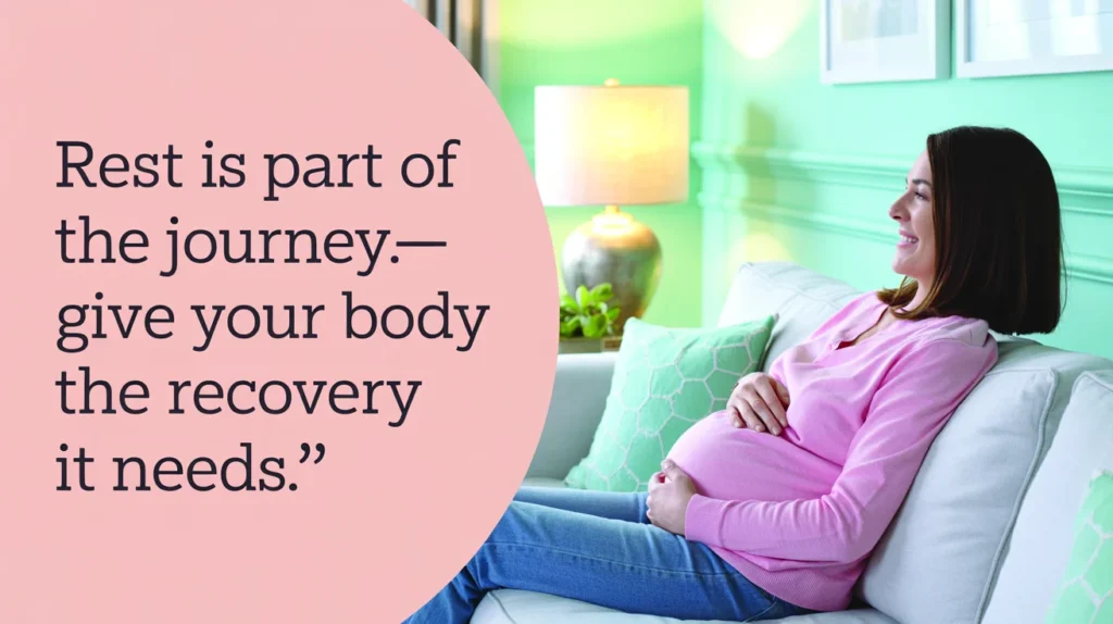 Rest is part of the journey—give your body the recovery it needs
Pregnancy and Fat Loss