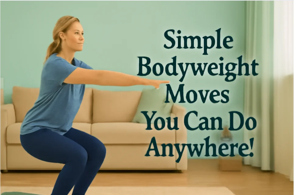 Simple Bodyweight Moves You Can Do Anywhere!Embracing Fitness While Being a Full-Time Mom