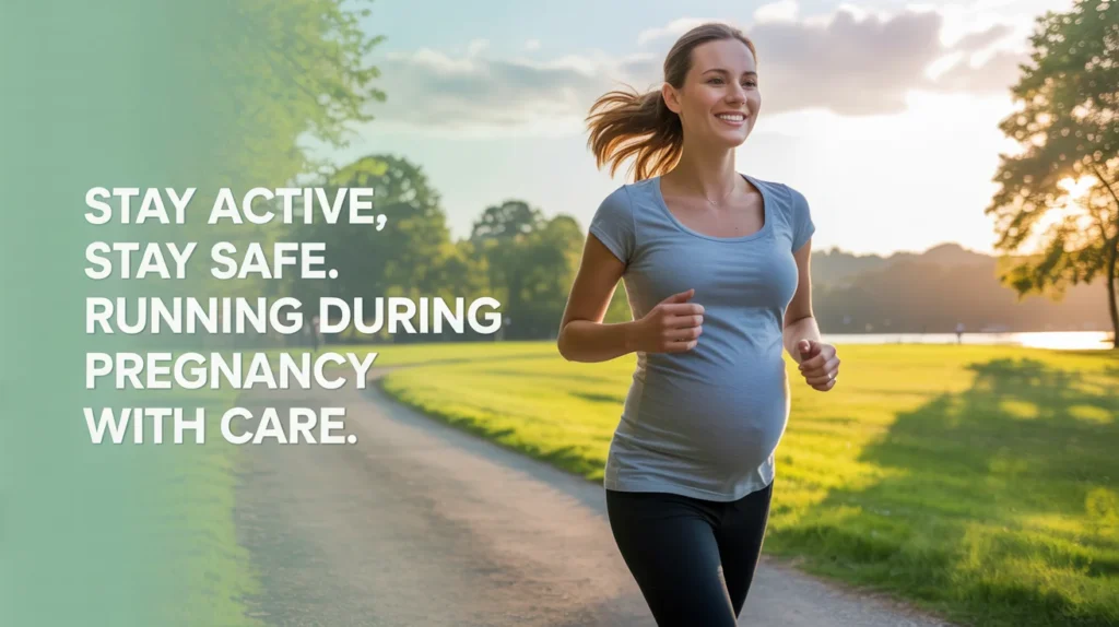 Stay active, stay safe. Running during pregnancy with care