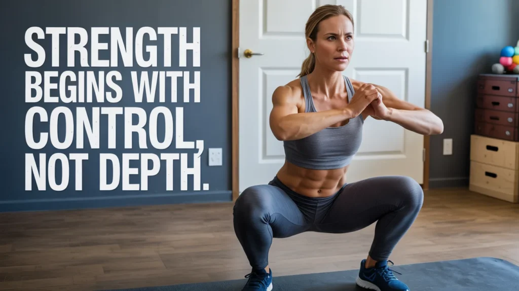 Strength begins with control, not depth
