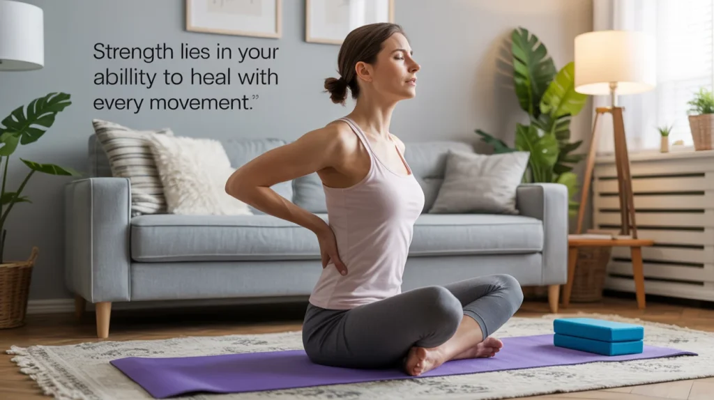 Strength lies in your ability to heal with every movement.