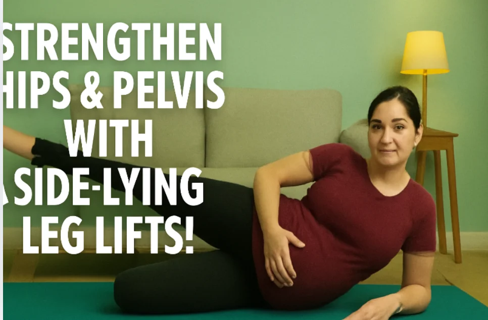 Strengthen Hips & Pelvis with Side-Lying Leg Lifts!