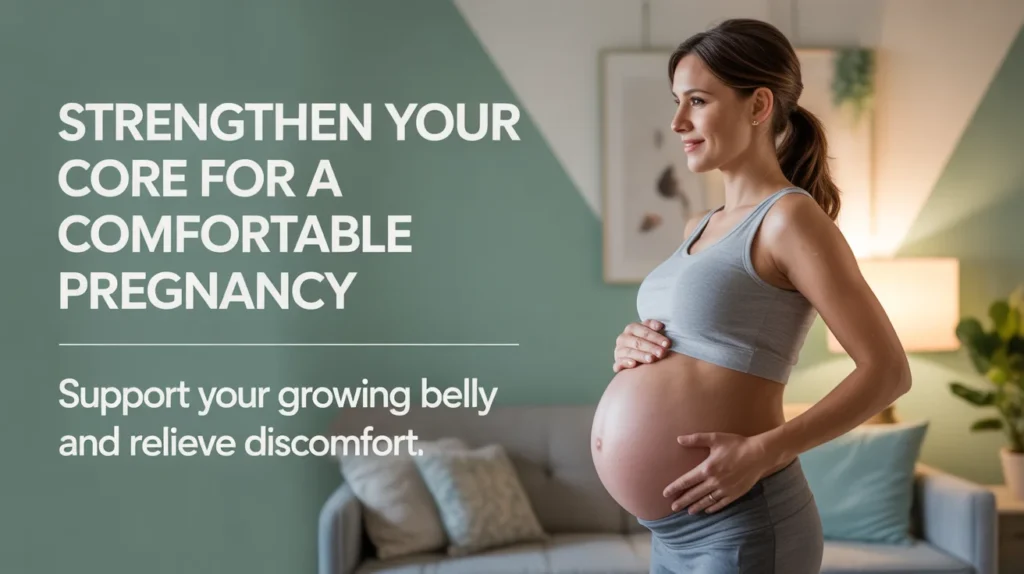 Strengthen Your Core for a Comfortable Pregnancy
