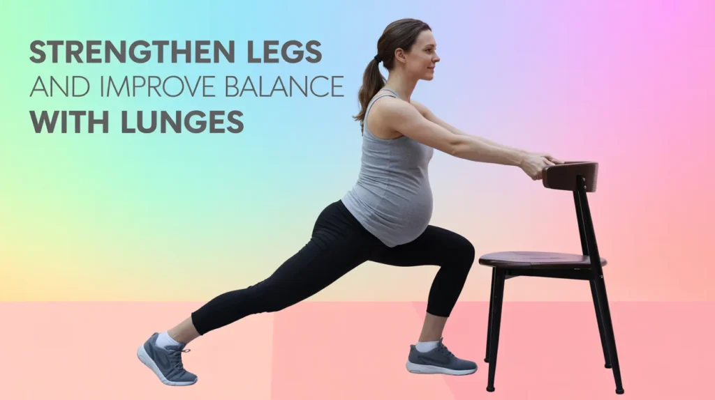 Strengthen legs and improve balance with lunges