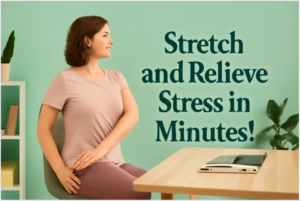 'Stretch and Relieve Stress in Minutes