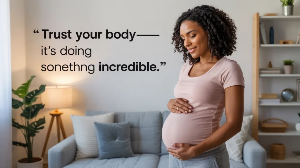 Trust your body—it’s doing something incredible