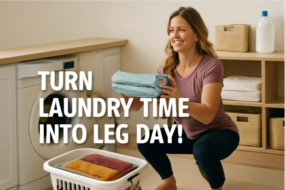 Turn Laundry Time into Leg Day