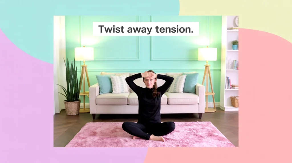 Twist away tension.”