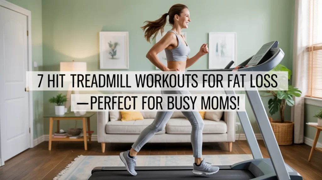 7 HIIT Treadmill Workouts for Fat Loss—Perfect for Busy Moms