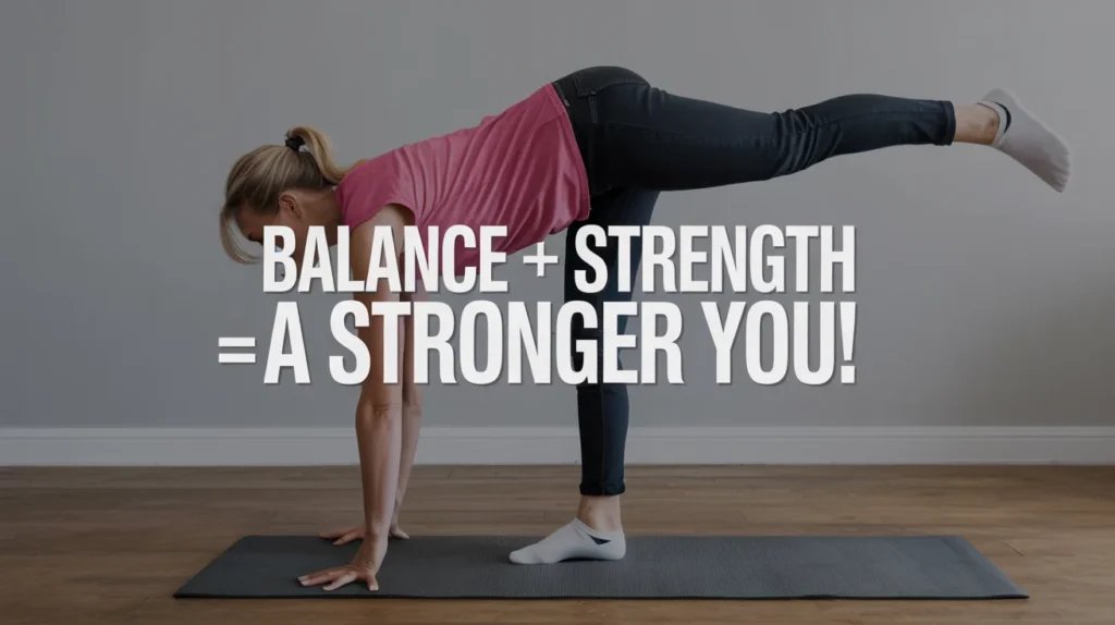 Balance + Strength = A Stronger You!