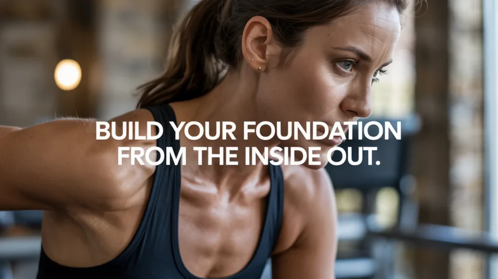 Build your foundation from the inside out.