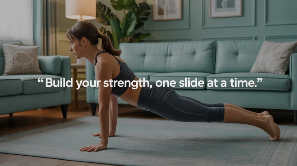 Build your strength, one slide at a time.