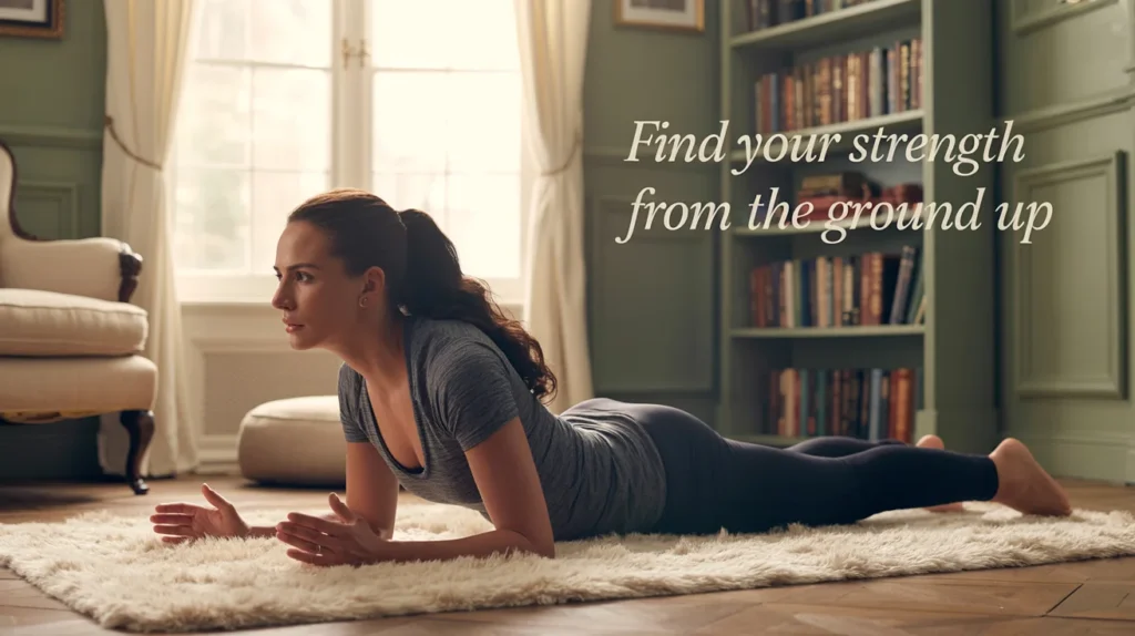 Find your strength from the ground up.