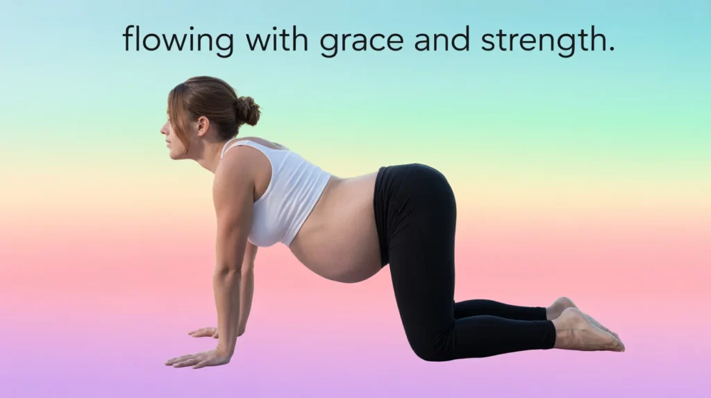 Flowing with grace and strength.