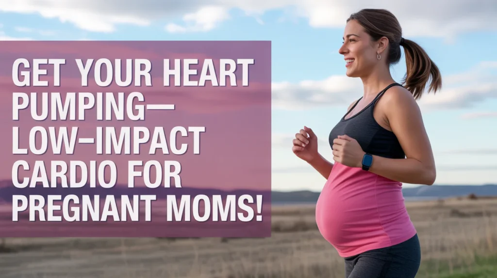 Get Your Heart Pumping—Low-Impact Cardio for Pregnant Moms!