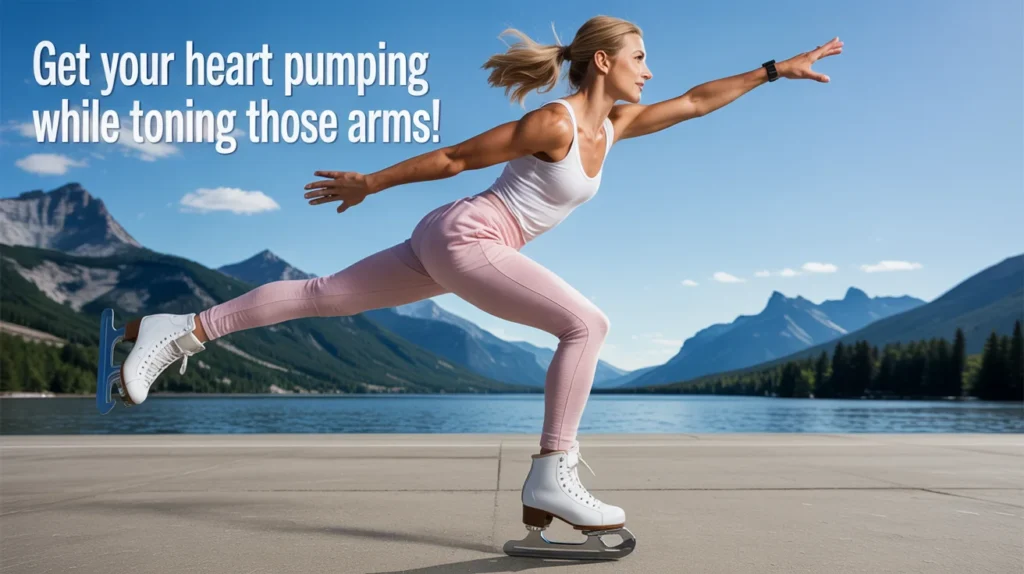 Get your heart pumping while toning those arms!