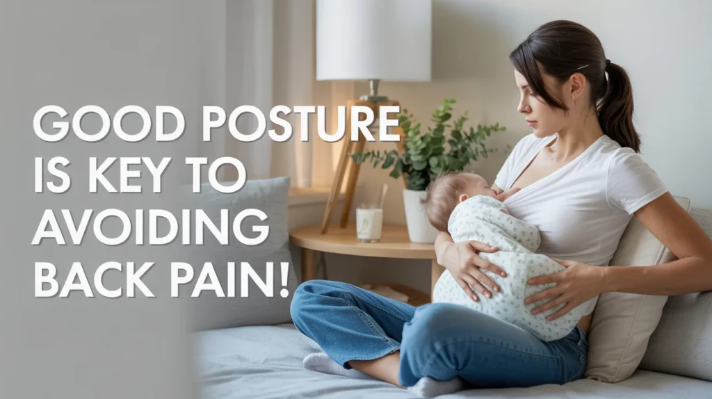 Good posture is key to avoiding back pain!