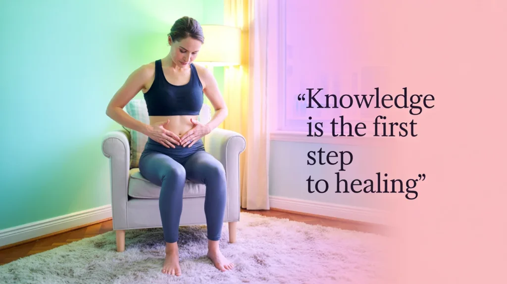 Knowledge is the first step to healing