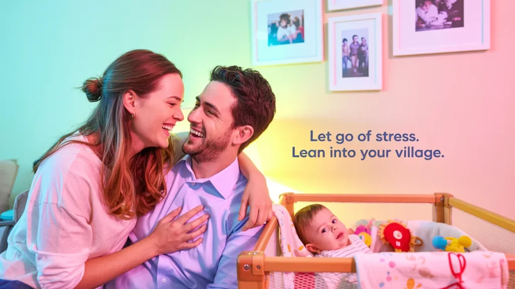 Let go of stress. Lean into your village.