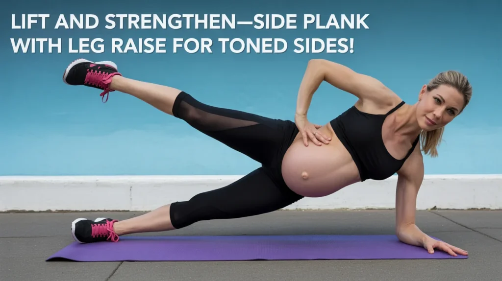 Lift and Strengthen—Side Plank with Leg Raise for Toned Sides!