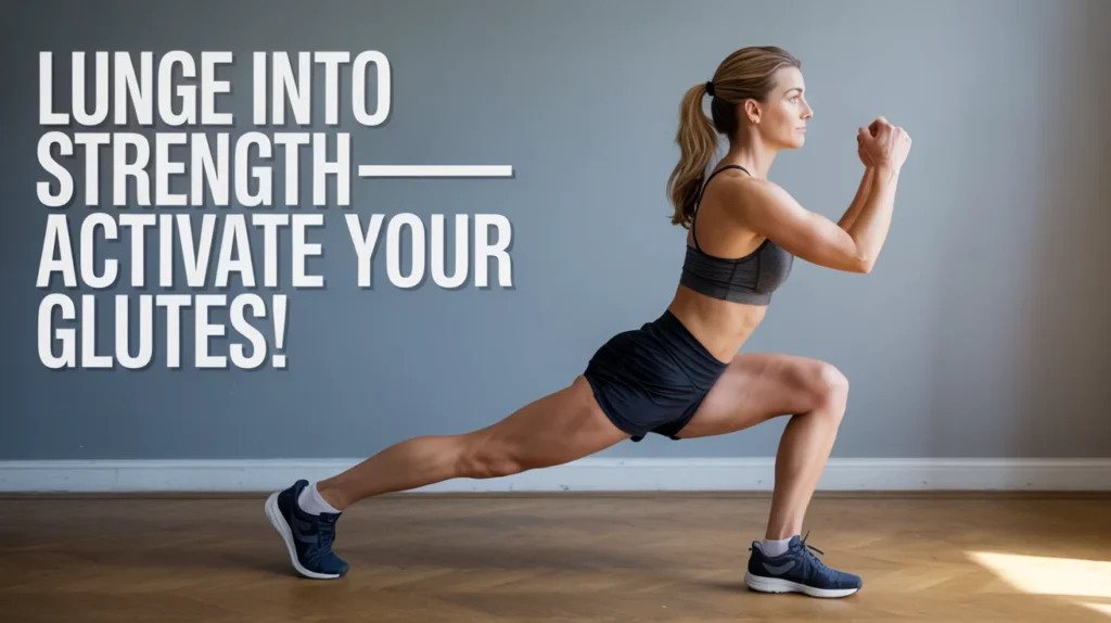 Lunge Into Strength—Activate Your Glutes!