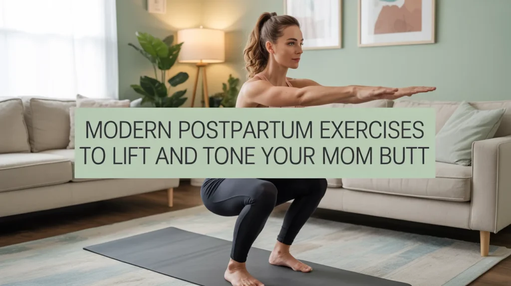 Modern Postpartum Exercises to Lift and Tone Your Mom Butt!