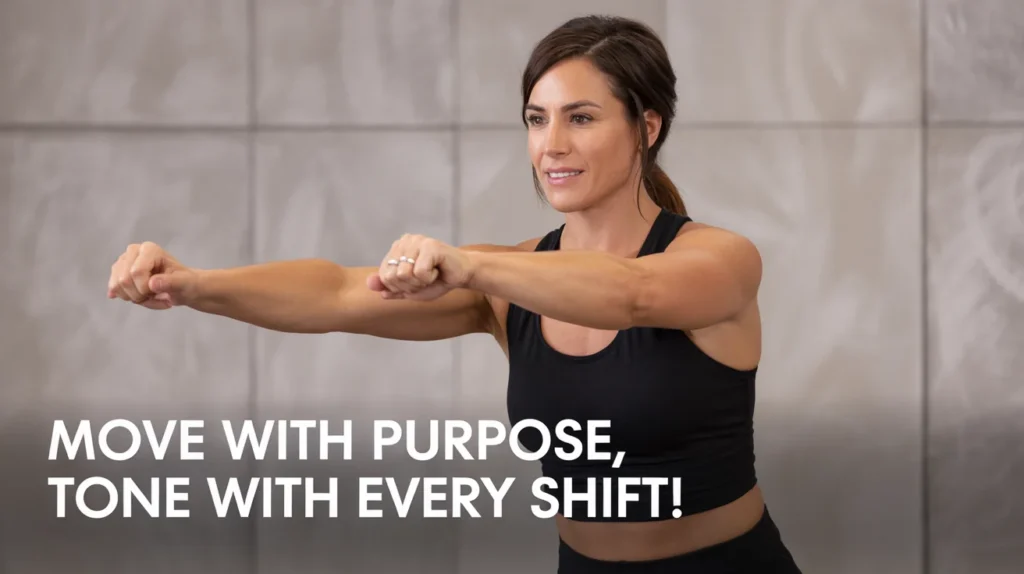 Move with purpose, tone with every shift!