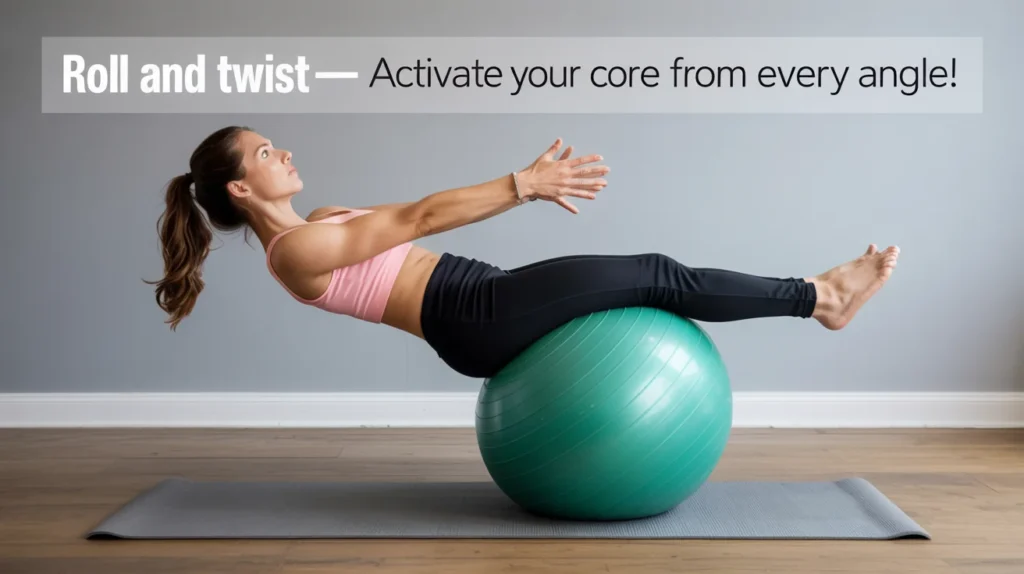 Roll and Twist—Activate Your Core from Every Angle!