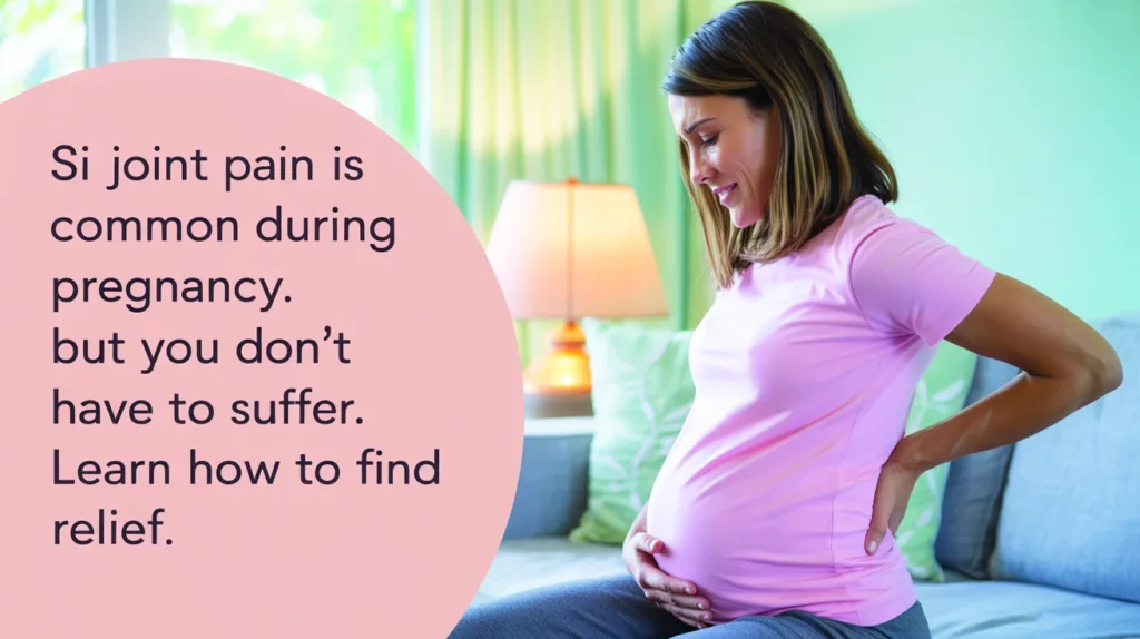 SI joint pain is common during pregnancy, but you don’t have to suffer. Learn how to find relief.