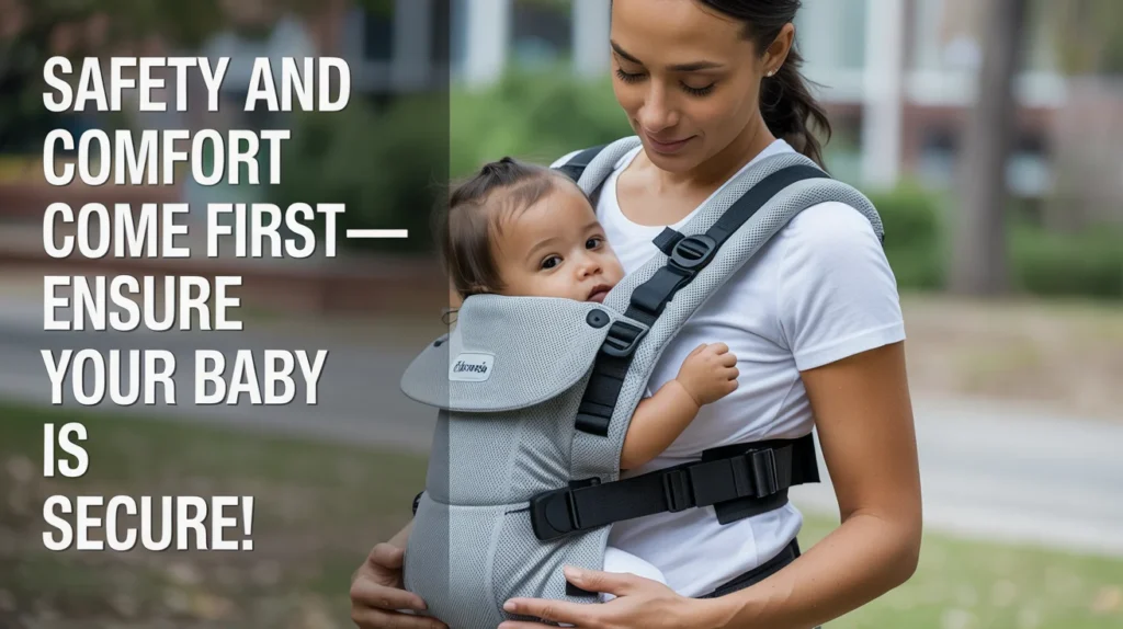 Safety and comfort come first—ensure your baby is secure!