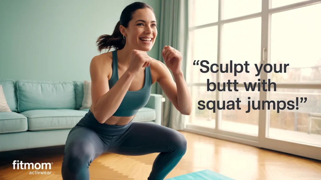 Sculpt Your Butt with Squat Jumps!