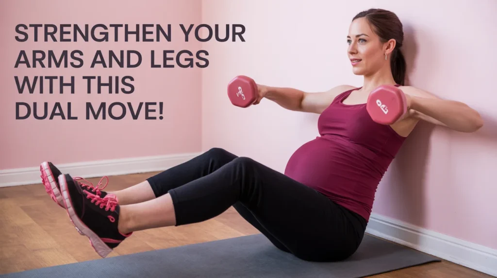Strengthen your arms and legs with this dual move!