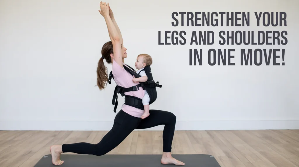 Strengthen your legs and shoulders in one move!