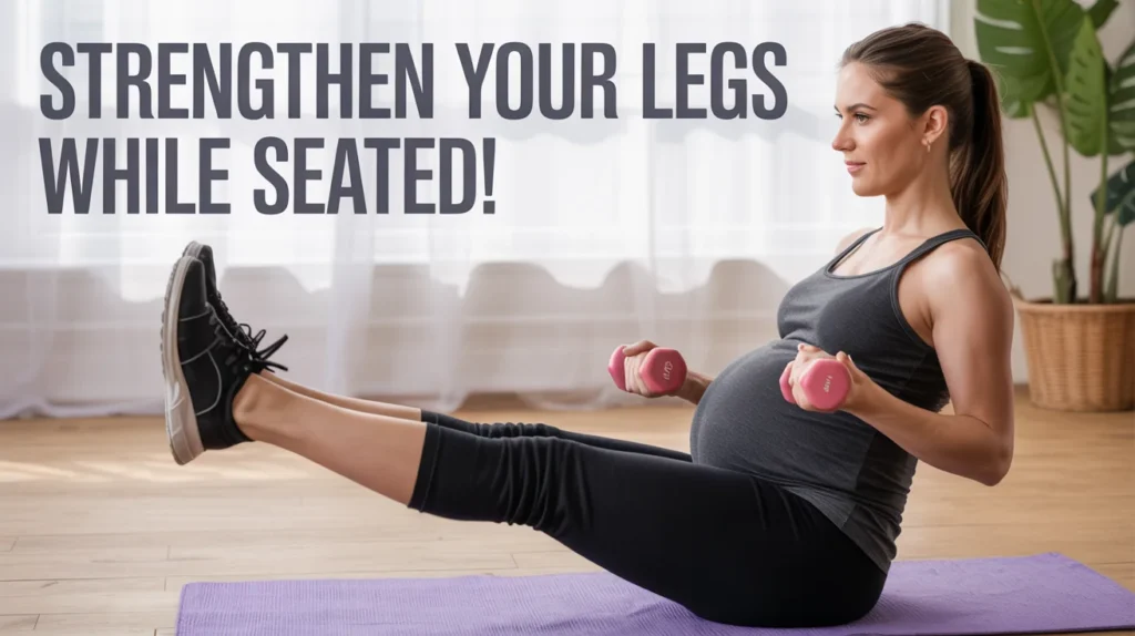 Strengthen your legs while seated!