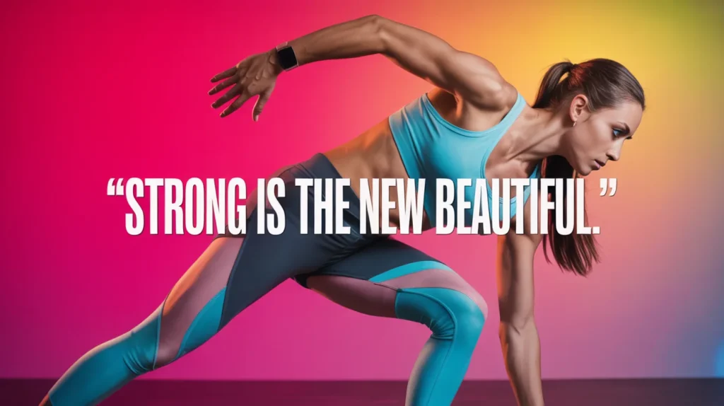 Strong is the new beautiful.
