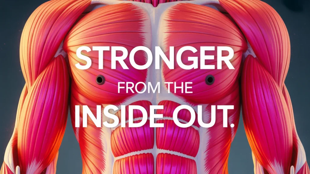 Stronger from the inside out.