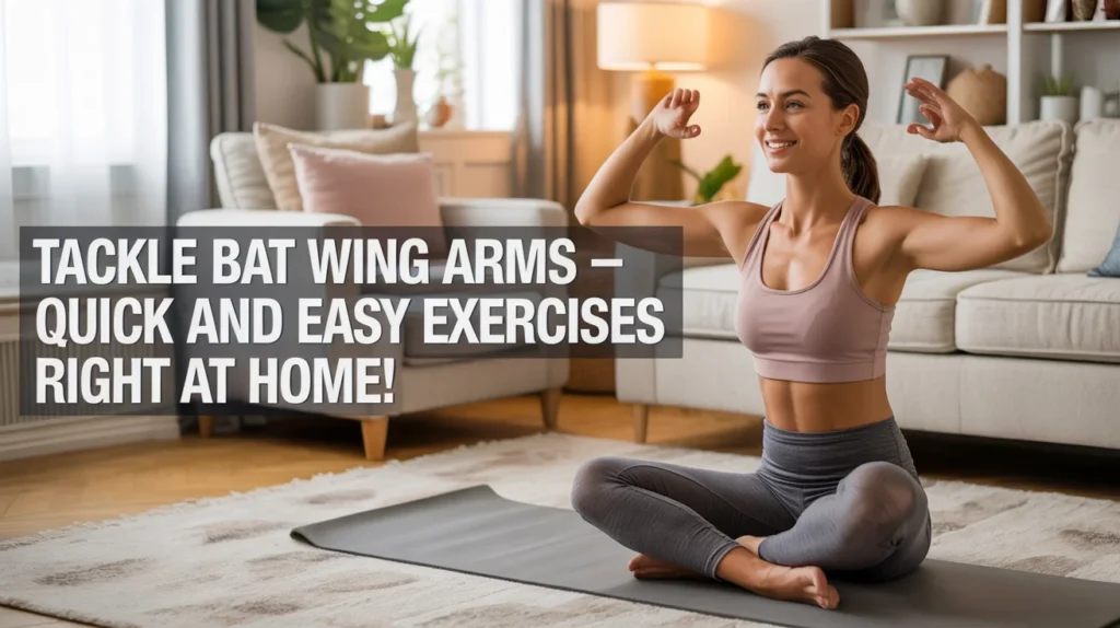Tackle Bat Wing Arms – Quick and Easy Exercises Right at Home!