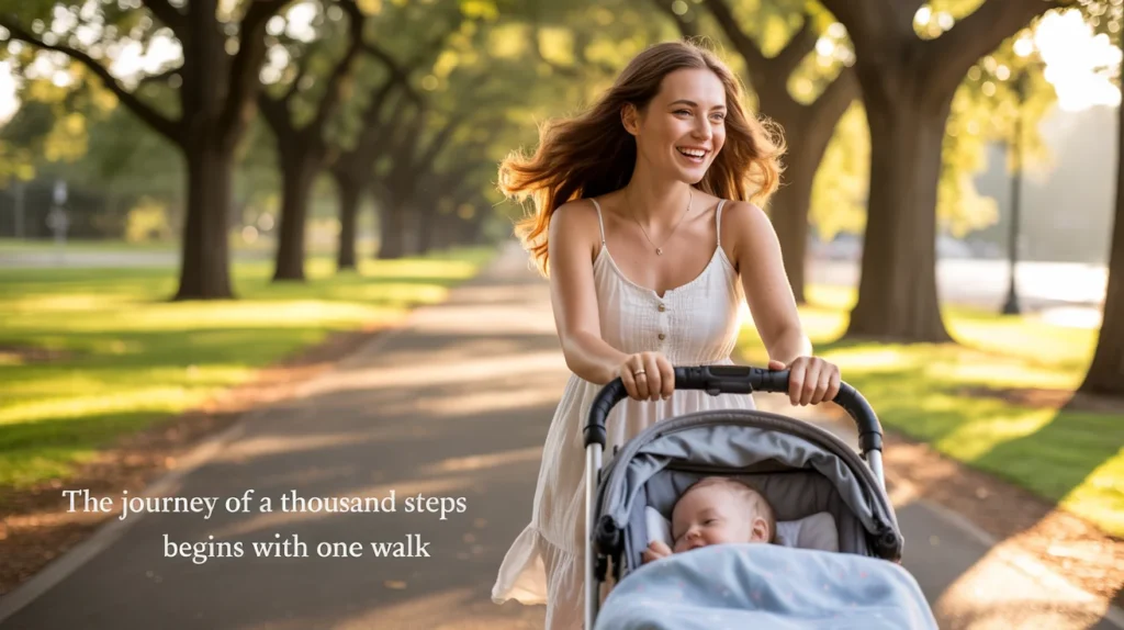 The journey of a thousand steps begins with one walk