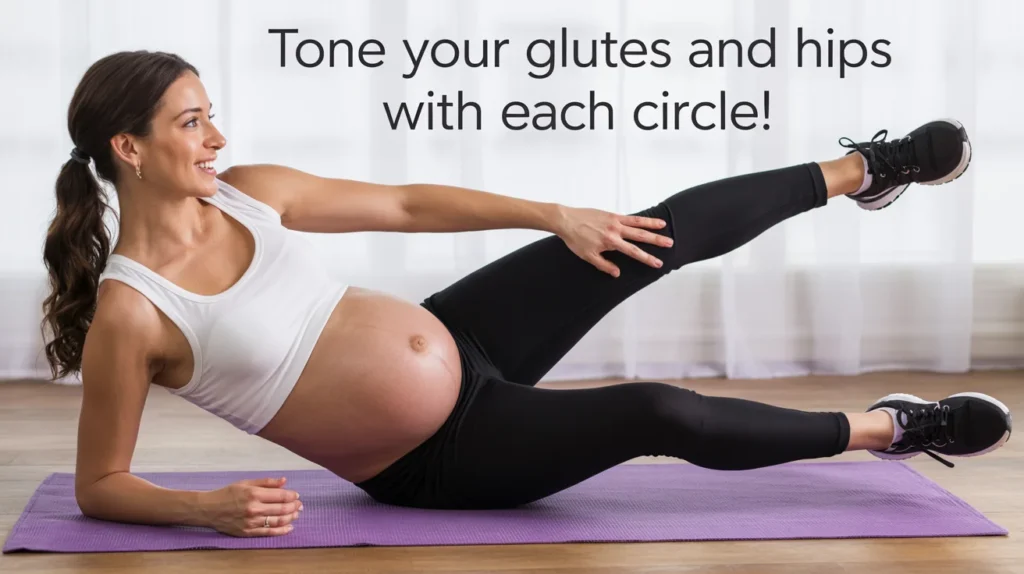 Tone your glutes and hips with each circle!