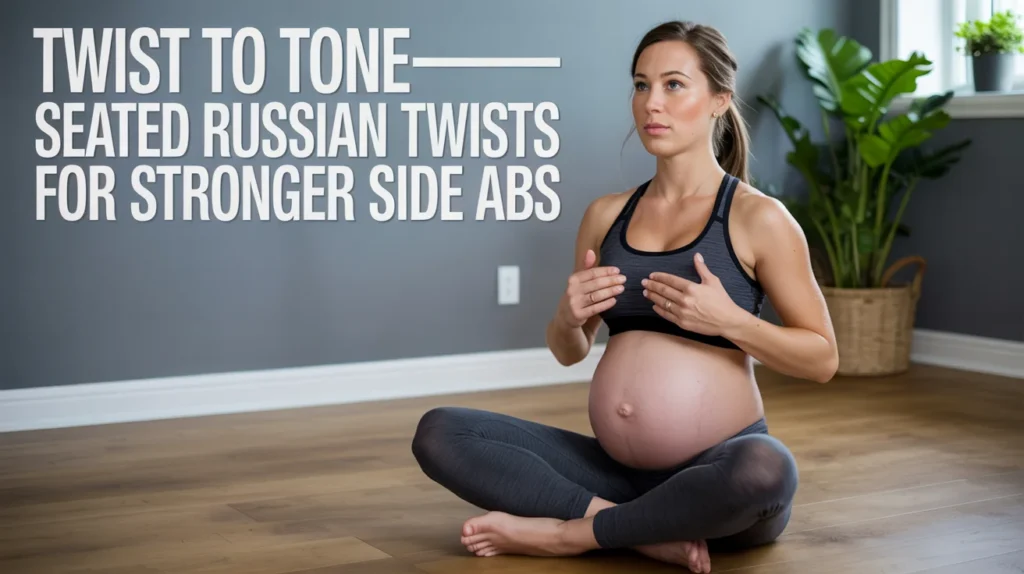 Twist to Tone—Seated Russian Twists for Stronger Side Abs!