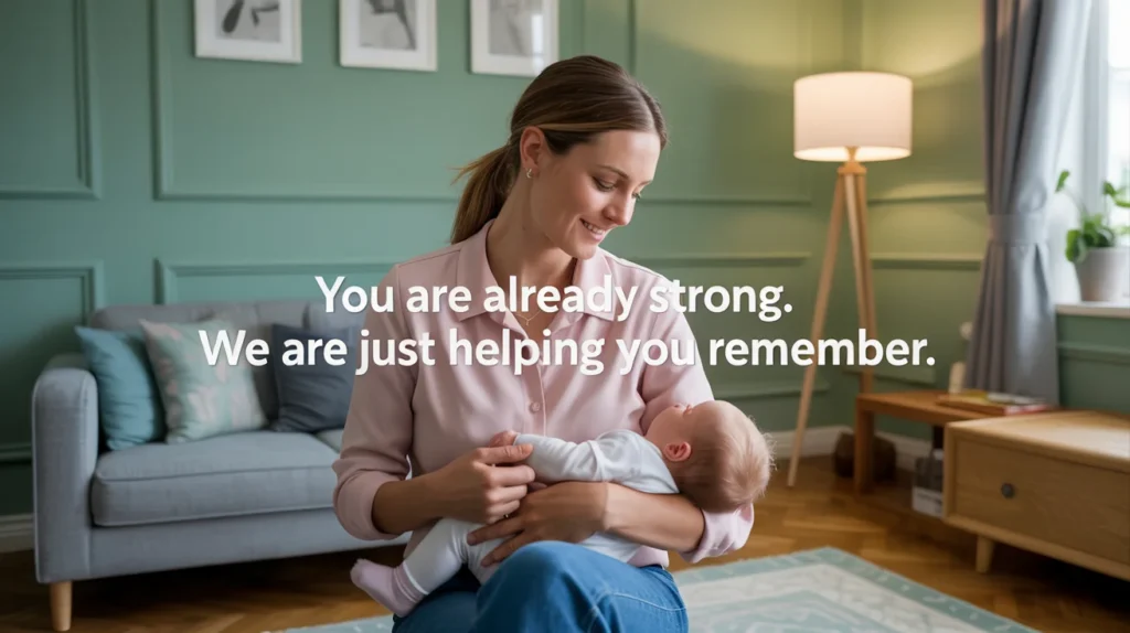 You are already strong. We are just helping you remember.